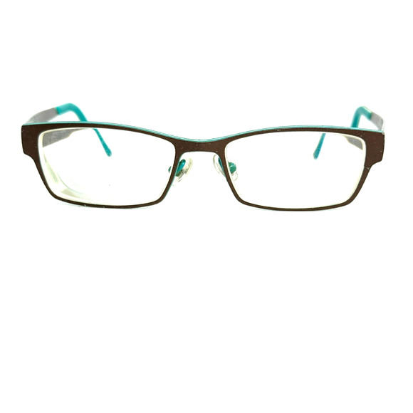 PRODESIGN DENMARK 1393 c.5031 Brown Teal EYEGLASSES FRAME 50-16-140 20518 - Picture 1 of 7